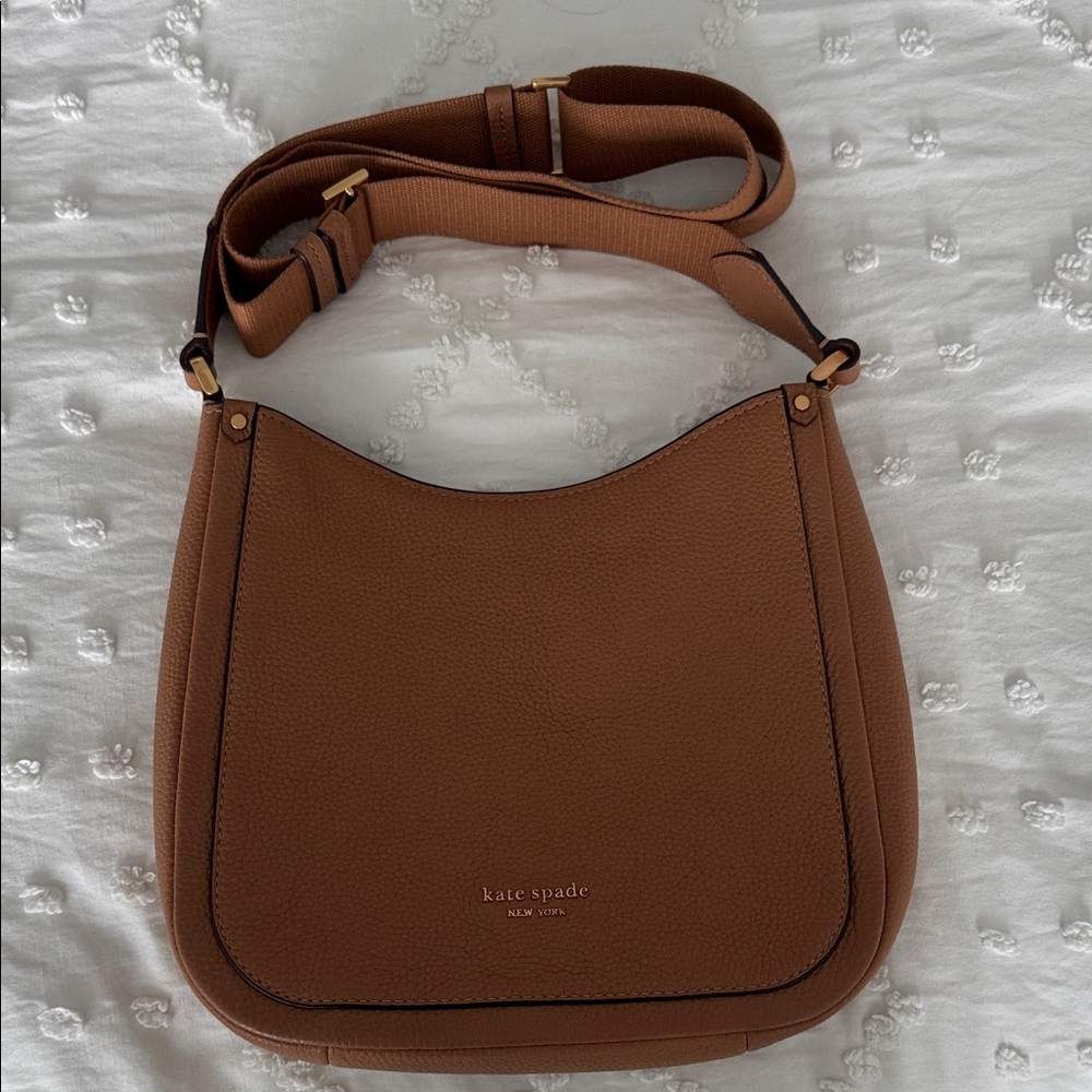 Kate Spade Tan Leather Shoulder Bag